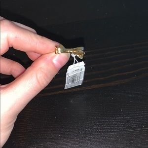 Brand New with Tag Kate Spade Gold Bow Ring